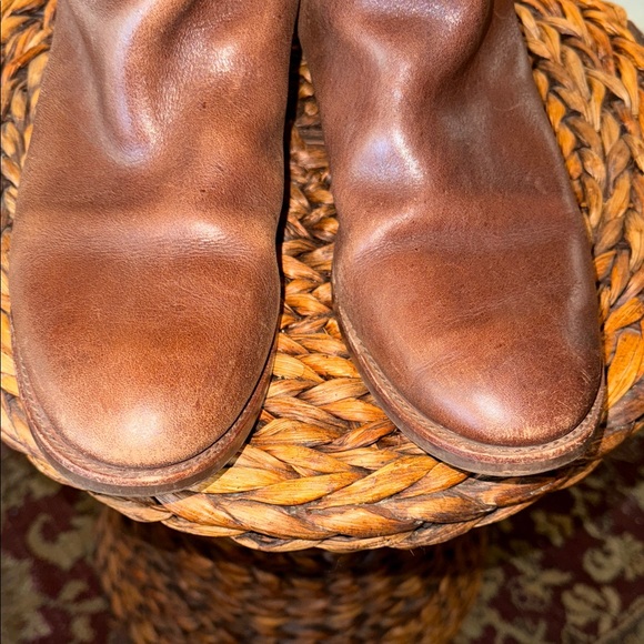 Tory Burch Brown Leather Riding Boots Size 10M - Picture 7 of 11